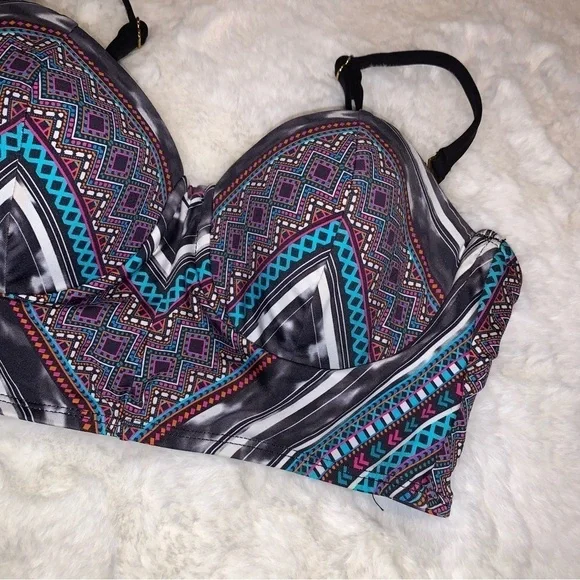 Kenneth Cole Bikini Top, sz S - Picture 5 of 7